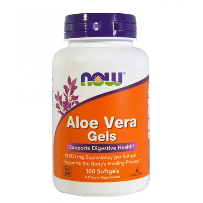 NOW Aloe Vera / 100 Softgels